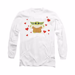 Star Wars - T-shirt YOU MAKE MY HEART - Adulte (Blanc)