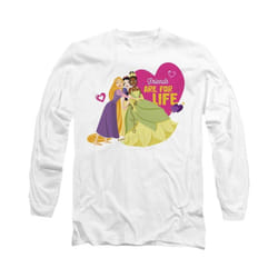 Disney Princess - T-shirt FRIENDS ARE FOR LIFE - Adulte (Blanc)