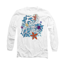 Moana - T-shirt FREE AS THE OCEAN - Adulte (Blanc)