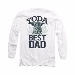 Star Wars - T-shirt YODA BEST DAD - Adulte (Blanc)