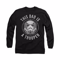 Star Wars - T-shirt DAD IS A TROOPER - Adulte (Noir)