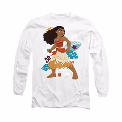 Moana - T-shirt READY FOR ADVENTURE - Adulte (Blanc)