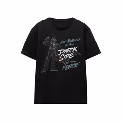 Star Wars - T-shirt GIVE YOURSELF TO THE DARKSIDE - Adulte (Noir)