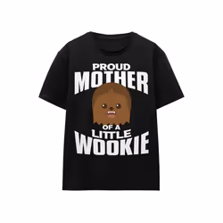 Star Wars - T-shirt LITTLE WOOKIE - Adulte (Noir)