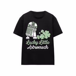 Star Wars - T-shirt LUCKY ASTROMECH - Adulte (Noir)