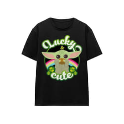 Star Wars - T-shirt LUCKY CUTE - Adulte (Noir)