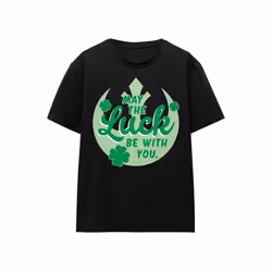 Star Wars - T-shirt LUCK REBEL - Adulte (Noir)