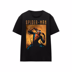 Spider-Man - T-shirt CREEPING VENOM - Adulte (Noir)