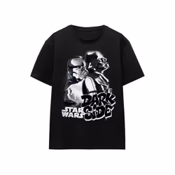 Star Wars - T-shirt DARK SIDE DUO - Adulte (Noir)