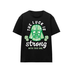 Star Wars - T-shirt STRONG LUCK - Adulte (Noir)