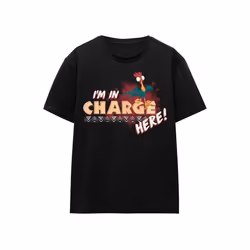Moana - T-shirt I'M IN CHARGE - Adulte (Noir)