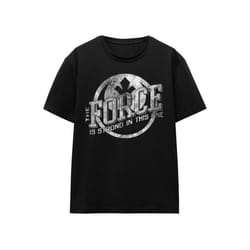 Star Wars - T-shirt THE FORCE IS STRONG - Adulte (Noir)