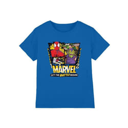 Spider-Man - T-shirt LET THE BATTLE BEGIN - Enfant (Bleu roi)