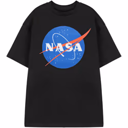 NASA - T-shirt manches courtes - Adulte (Noir)