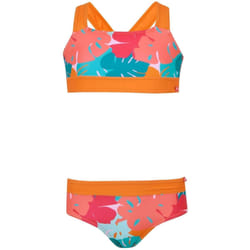 Regatta - Ensemble de maillot de bain 2 pièces DAKARIA - Fille (Orange / Bleu / Rose) - 5/6 ans