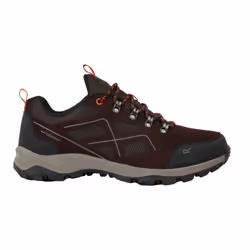 Regatta - Baskets de marche VENDEAVOUR - Homme (Marron foncé / Orange flamboyant)