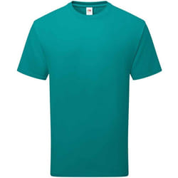 Fruit of the Loom - T-shirt - Adulte (Bleu sarcelle)