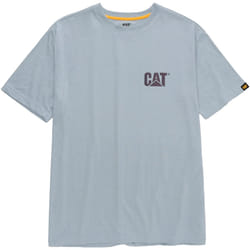Caterpillar - T-shirt TRADEMARK - Homme (Bleu gris Chiné)
