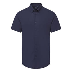 Premier - Chemise habillée Manches courtes SUPREME - Homme (Bleu marine)