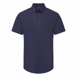 Premier - Chemise habillée Manches courtes SUPREME - Homme (Bleu marine)