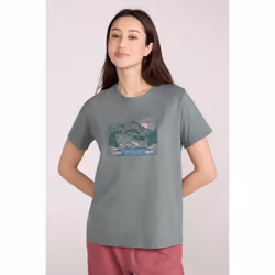 Mountain Warehouse - T-shirt - Femme (Kaki clair)