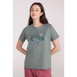 Mountain Warehouse - T-shirt - Femme (Kaki clair)