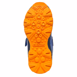 Geox - Baskets MAGNETAR ABX - Garçon (Bleu roi / Orange)