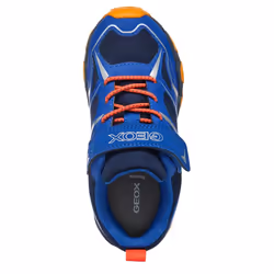 Geox - Baskets MAGNETAR ABX - Garçon (Bleu roi / Orange)