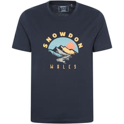 Mountain Warehouse - T-shirt manches courtes SNOWDON - Homme (Bleu marine)