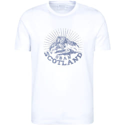Mountain Warehouse - T-shirt manches courtes OBAN - Homme (Blanc)