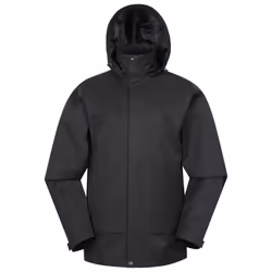 Mountain Warehouse - Veste imperméable SHALE - Homme (Noir)