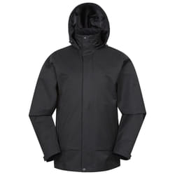 Mountain Warehouse - Veste imperméable SHALE - Homme (Noir)