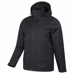 Mountain Warehouse - Veste imperméable SHALE - Homme (Noir)