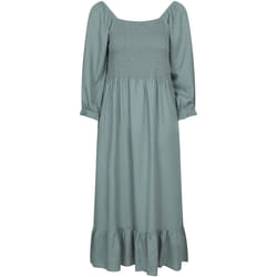 Mountain Warehouse - Robe mi-longue manches longues CADIZ - Femme (Vert kaki)