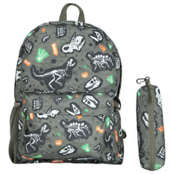 Mountain Warehouse - Sac à dos et trousse BOOKWORM - Enfant (Vert kaki)