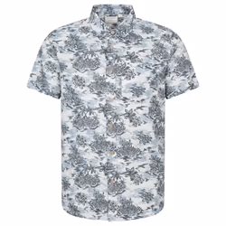 Mountain Warehouse - Chemise manches courtes TROPICAL - Homme (Blanc cassé)