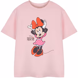 Disney - T-shirt manches courtes - Fille (Rose)