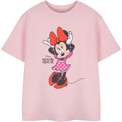 Disney - T-shirt manches courtes - Fille (Rose)