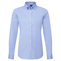 Premier - Chemisier manches longues SUPREME - Femme (Bleu Oxford)