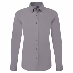 Premier - Chemisier manches longues SUPREME - Femme (Gris acier)