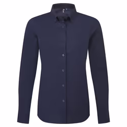 Premier - Chemisier manches longues SUPREME - Femme (Bleu marine)
