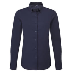 Premier - Chemisier manches longues SUPREME - Femme (Bleu marine)