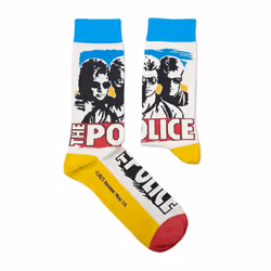The Police - Chaussettes - Adulte (Multicolore)