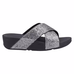 FitFlop - Claquettes LULU GLITTERBALL - Femme (Argenté)
