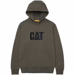 Caterpillar - Sweat à capuche TRADEMARK - Homme (Vert kaki Chiné)