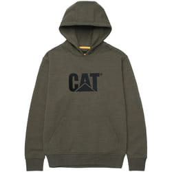 Caterpillar - Sweat à capuche TRADEMARK - Homme (Vert kaki Chiné)