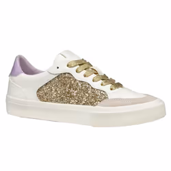 Geox - Baskets D EMMELENY - Femme (Blanc / Doré clair)