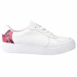 FitFlop - Baskets - Femme (Blanc / Framboise)