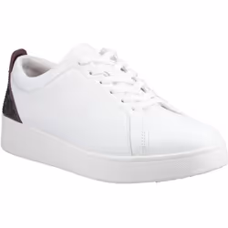 FitFlop - Baskets RALLY - Femme (Blanc / Mauve / Bordeaux)
