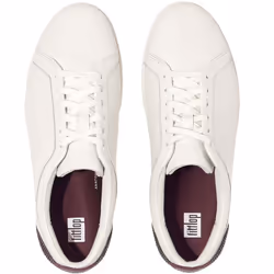 FitFlop - Baskets RALLY - Femme (Blanc / Mauve / Bordeaux)